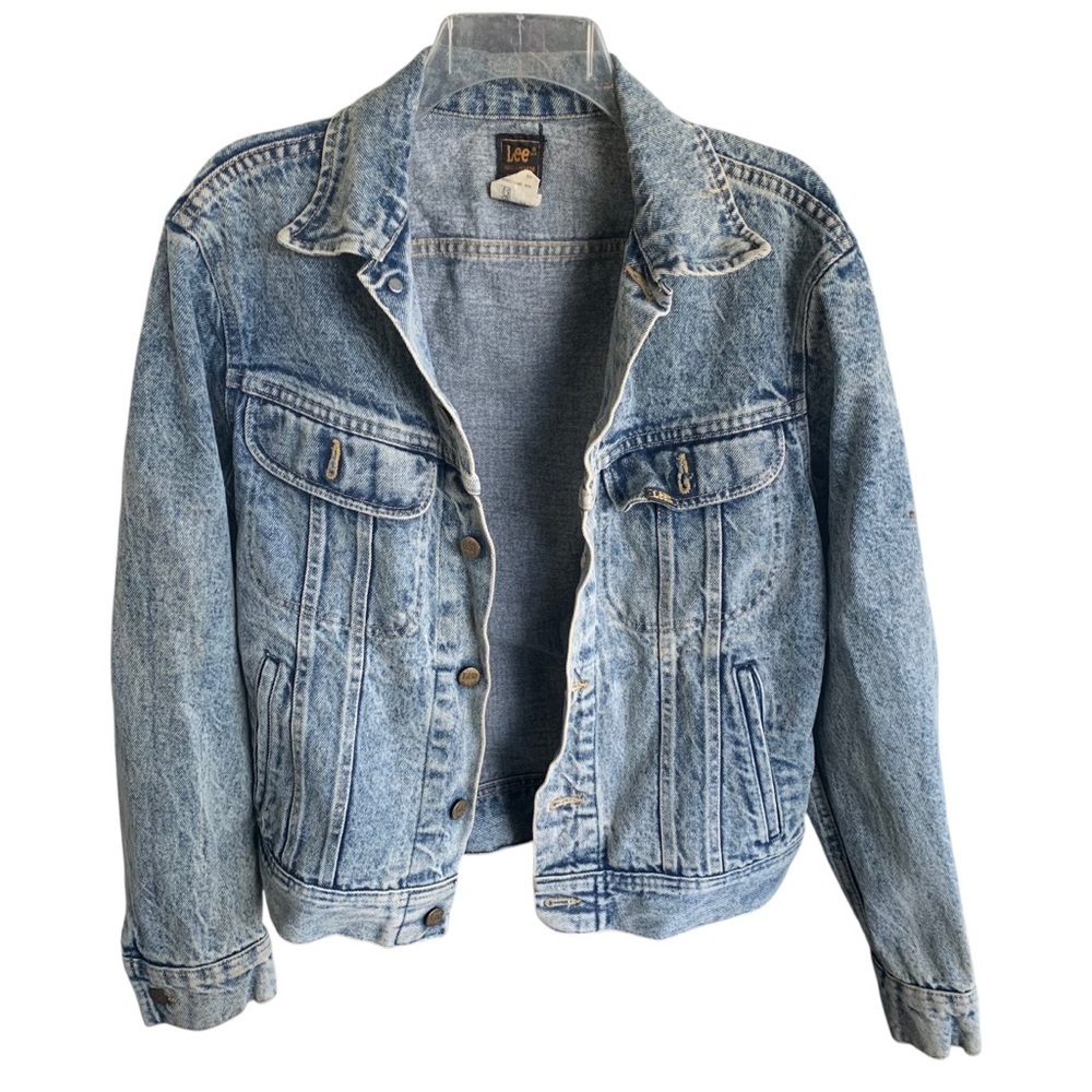 Vintage Lee Classic Light Blue Denim Jacket Trucker